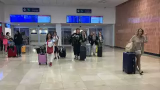 El primer despegue se dio a las 7:19 am