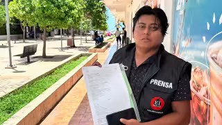 El reportero Carlos Tun Ek presentó una denuncia ante la Comisión de Derechos Humanos del Estado de Campeche.