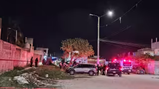 Diferentes corporaciones de seguridad llegaron a la escena del crimen.