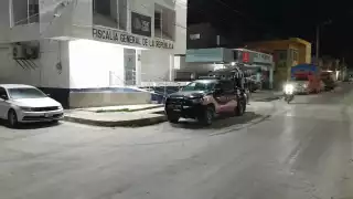 Durante la inspección, se halló una pistola calibre 9 milímetros