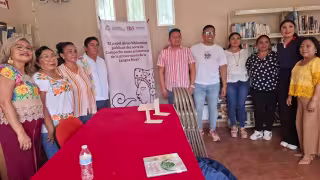 Bibliotecas de Pomuch y Cumpich fueron fortalecidas como espacios indígenas y promotores de la lengua maya.