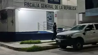 Los detenidos fueron puestos a disposición de la FGR.