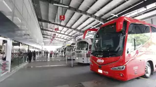 El autobús de ADO se dirigía a la ciudad de Mérida previo al incidente.