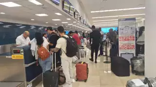 Cancelan vuelos en Mérida por paso del huracán Milton