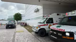 El joven sufrió una fractura muy grave que ponía en riesgo su pierna.
