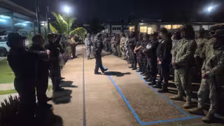 Autoridades realizaron un operativo sorpresa en el Cereso de Ciudad del Carmen.