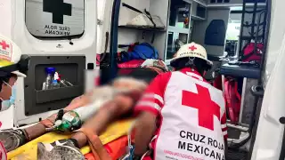 El hombre se encuentra grave en el hospital de Cancún