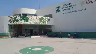 El hombre fue trasladado al hospital
