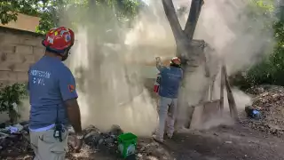 No se reportaron personas lesionadas en el lugar