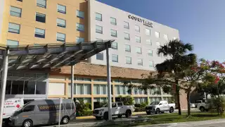 Muere trabajador de la empresa Quialitech en hotel Courtyard by Marriott en Ciudad del Carmen