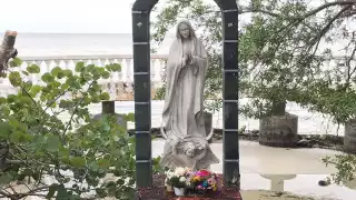 El Parque de la Virgen de Chetumal se encuentra sin ser atendido.