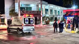 Una explosión de tanque de gas ocurrió dentro de un restaurante en la avenida Patricio Trueba.