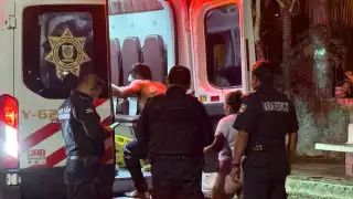 Policías de Tizimín atienden el reporte de un altercado en una fiesta en la colonia San Martín