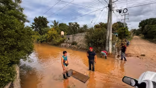 Protección Civil y Anved atienden emergencia en Hopelchén