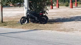 Un hombre localizó su motocicleta robada cinco días después del hurto en Escárcega.
