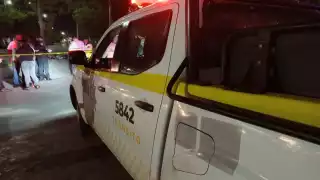 La lesionada fue trasladada al Hospital General debido a sus lesiones