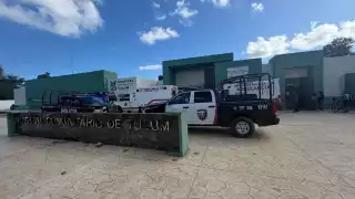 Las dos personas lesionadas fueron trasladadas al Hospital Comunitario del IMSS en Tulum