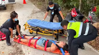 Al parecer, la mujer manejaba en estado inconveniente al momento del accidente.