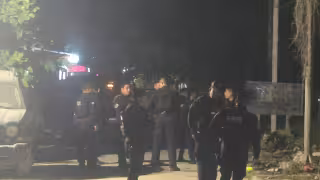 Unidades de la SSC terminaron con las llantas ponchadas durante la búsqueda de los responsables