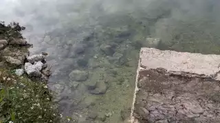 La autoridad municipal pidió a la gente que llega  en ese lugar a pescar o a  bañarse, que antes que se retire levante la basura que genera ahí.