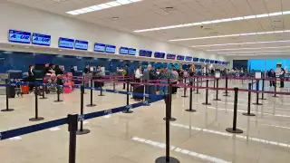 Baja afluencia de viajeros en Mérida