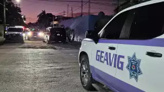 Elementos de GEAVIG acudieron al lugar de los hechos para brindar atención.