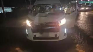 El conductor aseguró no haberse percatado que el peatón estaba cruzando la vía de circulación