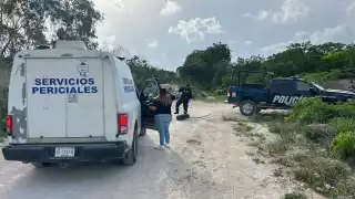 Servicios periciales se dieron al lugar para investigar los hechos