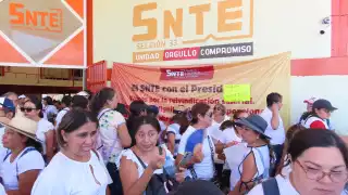 Los maestros en Yucatán se encuentran en paro indefinido 