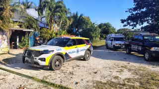 Elementos policiacos y de otras corporaciones de seguridad acudieron al lugar.