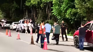 La Policía Estatal desplegó un operativo de alcoholimetría en el sector Palmas.