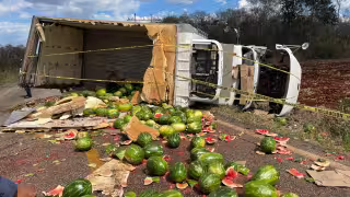 Conductor de camión muere tras volcadura en la carretera federal 261.