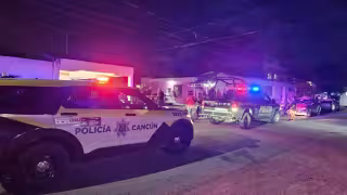 Diferentes corporaciones policiacas llegaron a la escena del crimen.