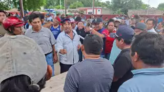 El encuentro subió de tono y estuvo a punto de terminar en golpes.