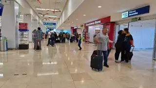 Despegan ocho vuelos atrasados en el aeropuerto de Mérida