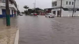 La comunidad de Naranjal Poniente ha sido una de las más afectadas con las lluvias, sobre todo en las zonas bajas