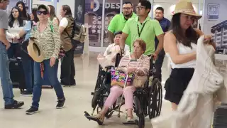 La terminal de Mérida ofrece el servicio de silla de ruedas para pasajeros con movilidad reducida