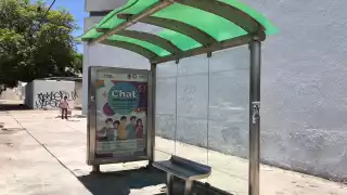 Paraderos de camiones en Chetumal en el olvido