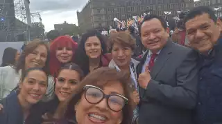 Joaquín Díaz Mena estuvo junto a otros gobernadores del país