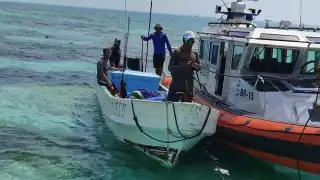 Los pescadores se encontraban en buen estado de salud