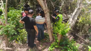 Las dos personas se encontraban a salvo cuando fueron localizadas