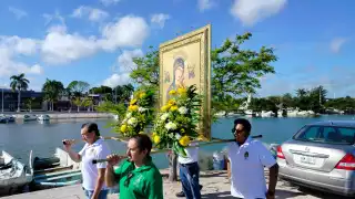 Inician celebraciones de la Virgen del Perpetuo Socorro en Campeche con procesión, novenario y festival religioso