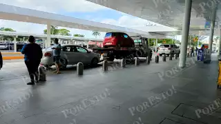 Los autos de los choferes de plataforma fueron enviados al corralón