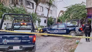 Elementos policiacos participaron en el operativo para detener al sospechoso.