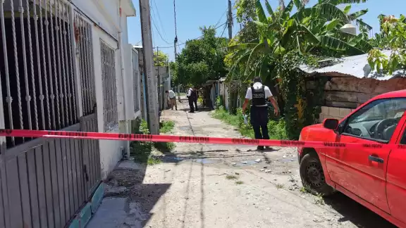 Autoridades municipales respondieron a un reporte de disparos en la Colonia 23 de Julio.