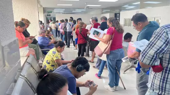 El personal médico del centro de salud indicó que aún no se tiene fecha para su reparación El personal médico del centro de salud indicó que aún no se tiene fecha para su reparación