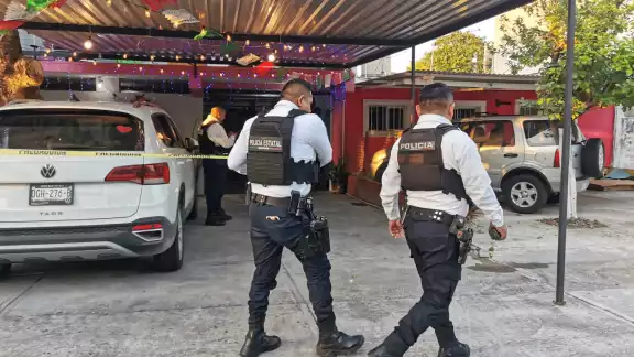 Autoridades atendieron al llamado de un reporte de robo sobre la avenida Concordia.