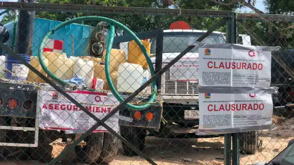 La PPA encontró diversas irregularidades sobre la empresa sorprendida vertiendo aguas negras La PPA encontró diversas irregularidades sobre la empresa sorprendida vertiendo aguas negras