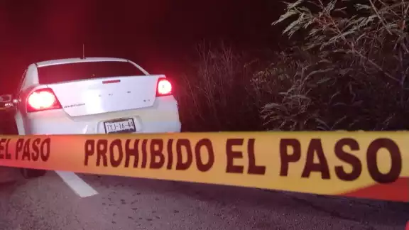 Los hombres armados huyeron del lugar Los hombres armados huyeron del lugar
