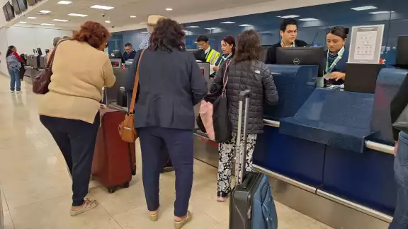 El aeropuerto de Mérida mantiene buena movilidad de pasajeros El aeropuerto de Mérida mantiene buena movilidad de pasajeros